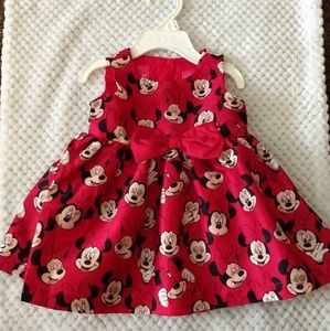 Baby girl Minnie Mouse dress